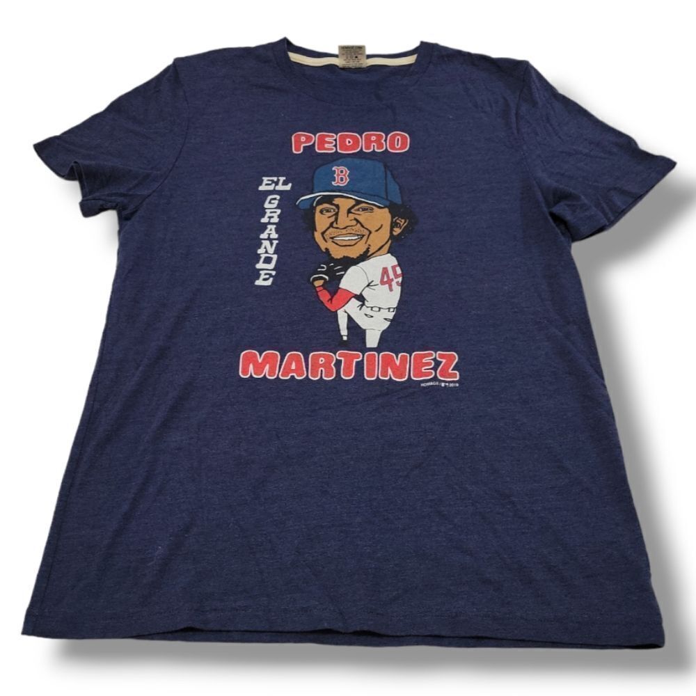 Boston Red Sox Shirt Size Medium Homage El Grande Pedro Martinez Graphic T-Shirt